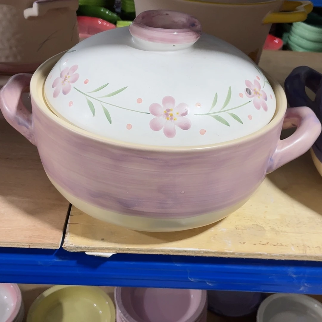 陶微瑕陶瓷餐具家用 一个6升