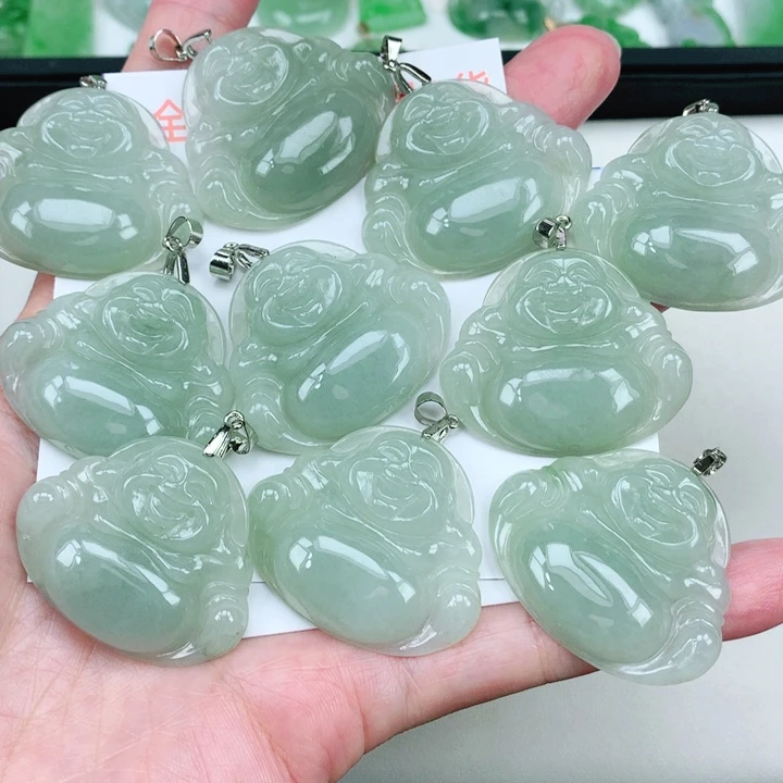 翡翠未镶嵌颈饰多样性发其1