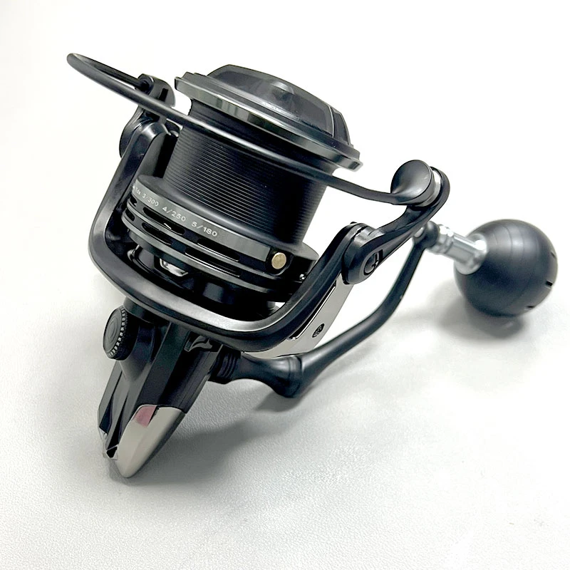 瑞美人镁铝合金无间隙缓降旋入式远投轮大物纺车轮巨物锚鱼轮渔轮