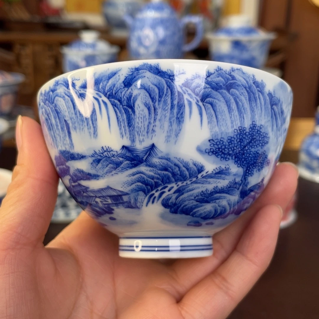 杯景德镇陶瓷手工手绘