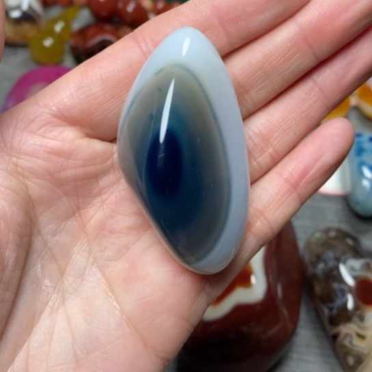 玛瑙/玉髓珠宝奇石未镶嵌༺****༻打孔不退不换