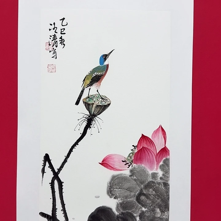 国画冰清2平尺精品