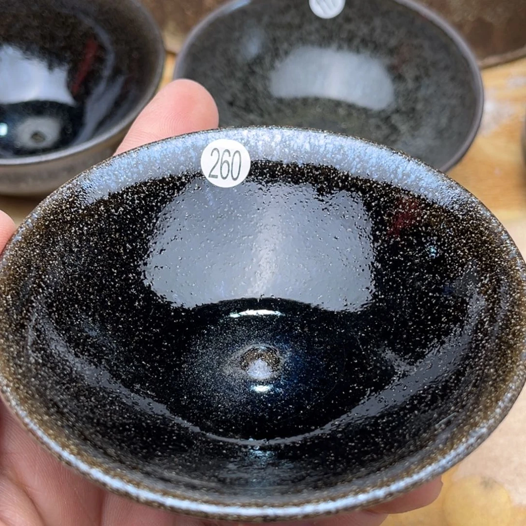 茶盏义兴龙窑坚持真柴烧微瑕