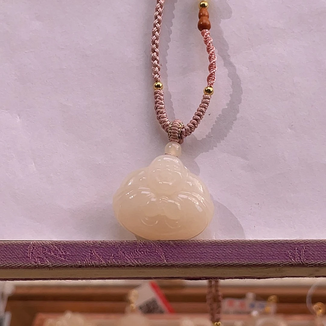 和田玉未镶嵌吊坠(不含链)