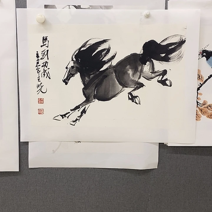 国画手写手绘作品50