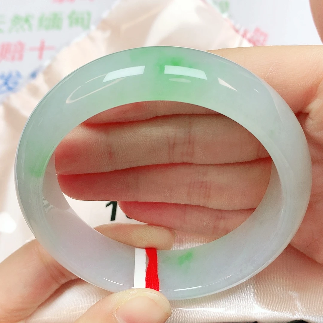 翡翠未镶嵌手镯翡翠手镯56