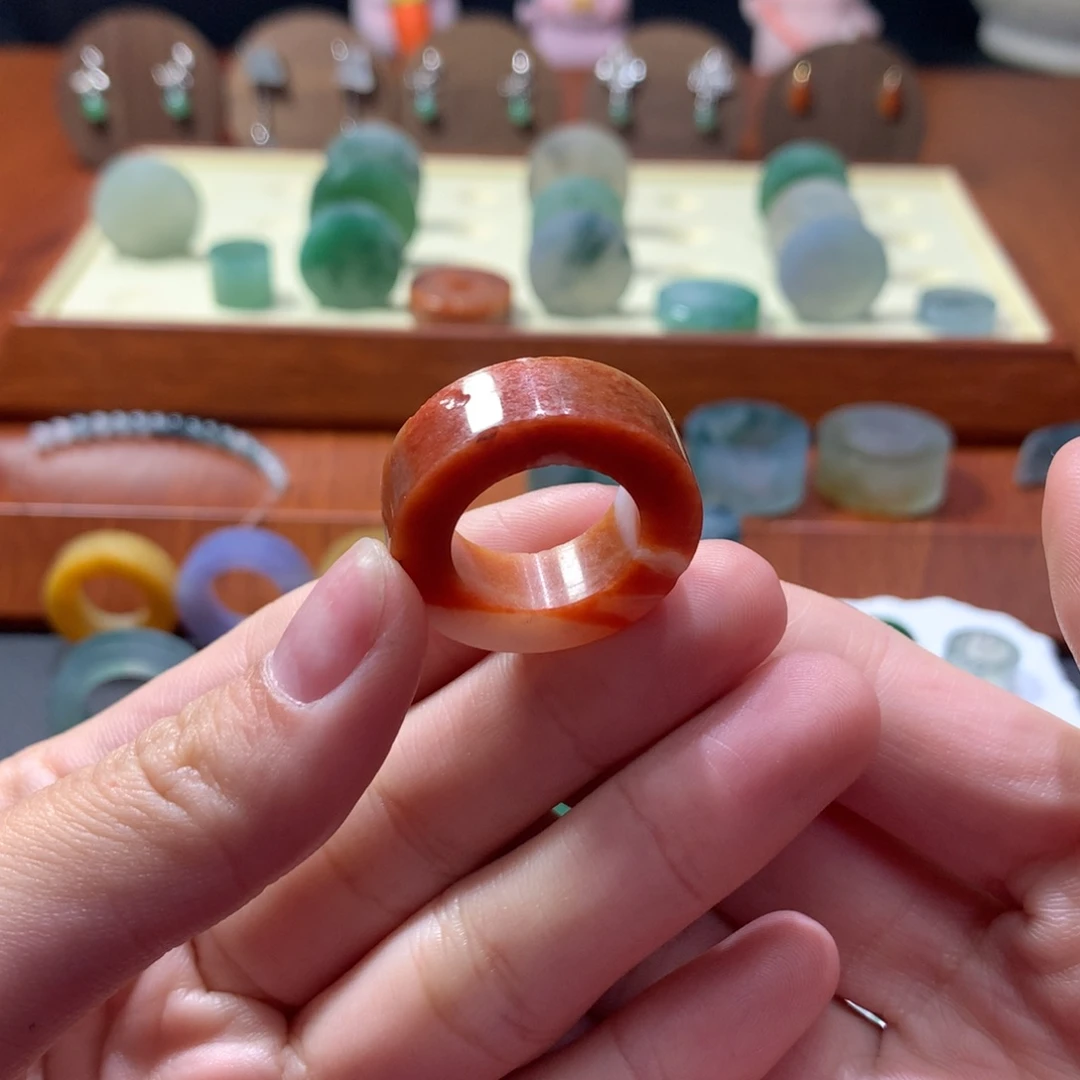 未镶嵌定制翡翠圣诞红 12-21号