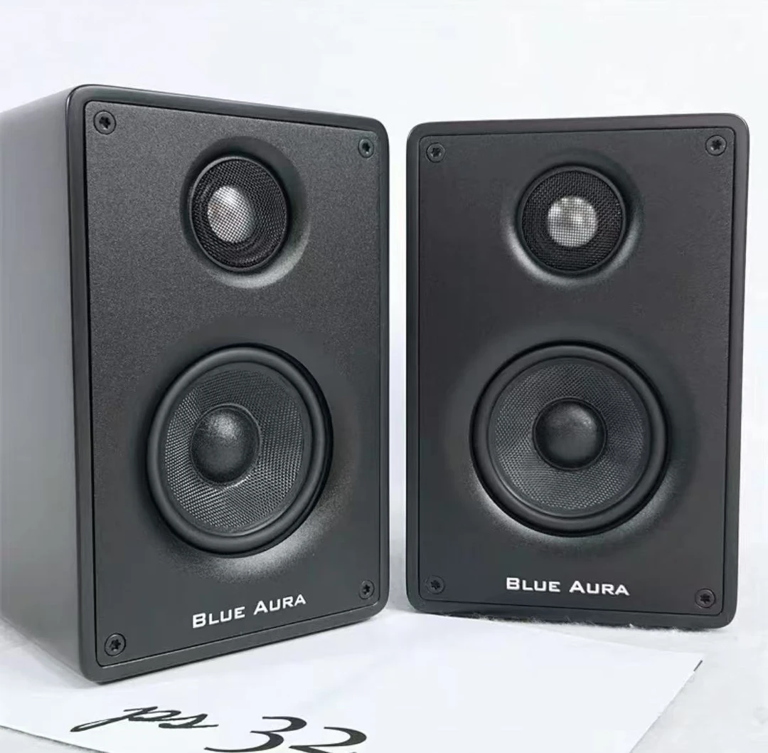 准新品  【娜娜专属】BLUE AURA 发烧音箱钛膜高音编织低音无源音响