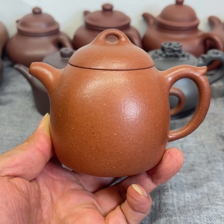 紫砂茶壶秦权一颗砂眼