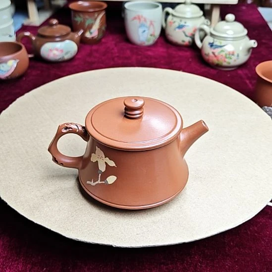 建水紫陶复烧茶壶全品13号