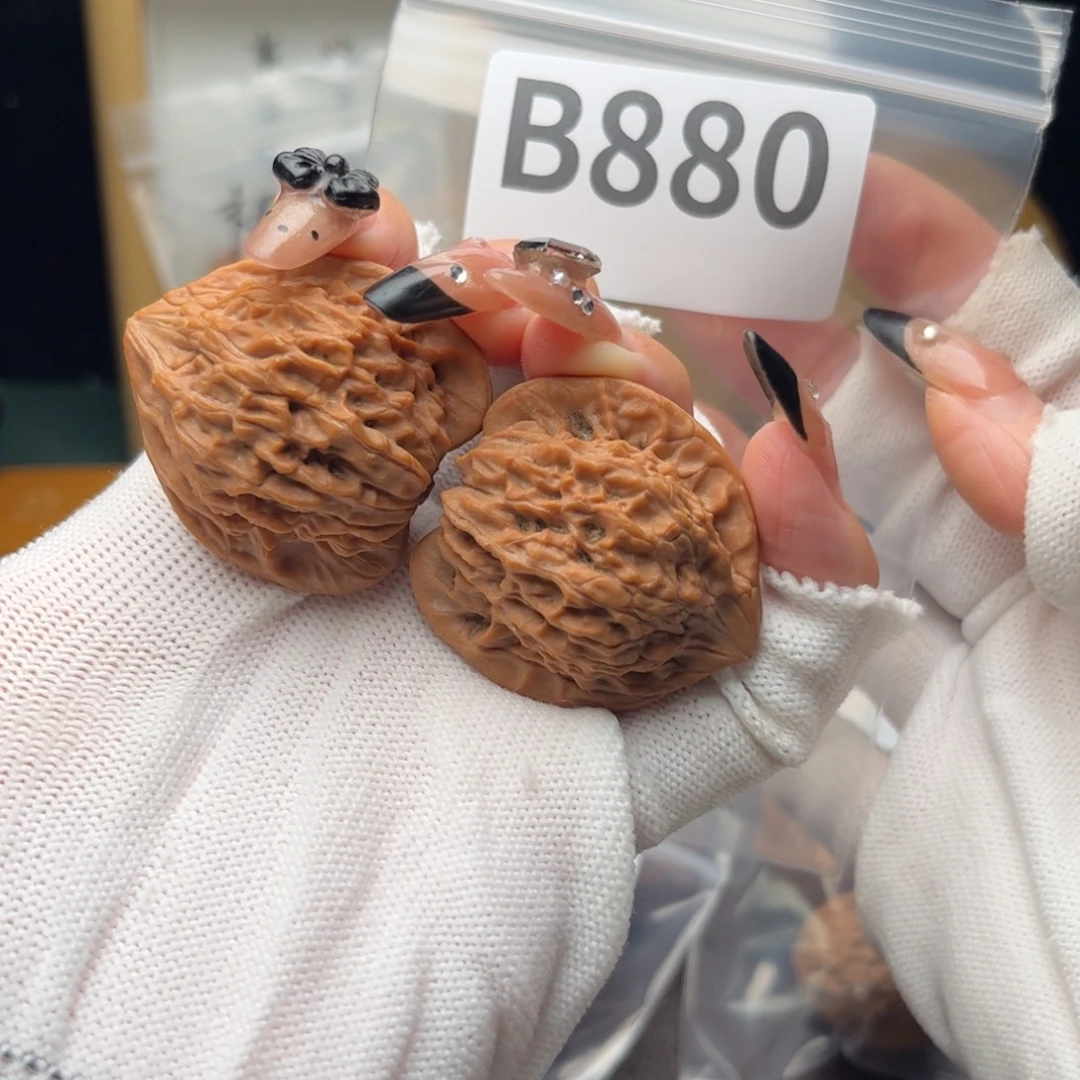把件文玩核桃36七步沟b880