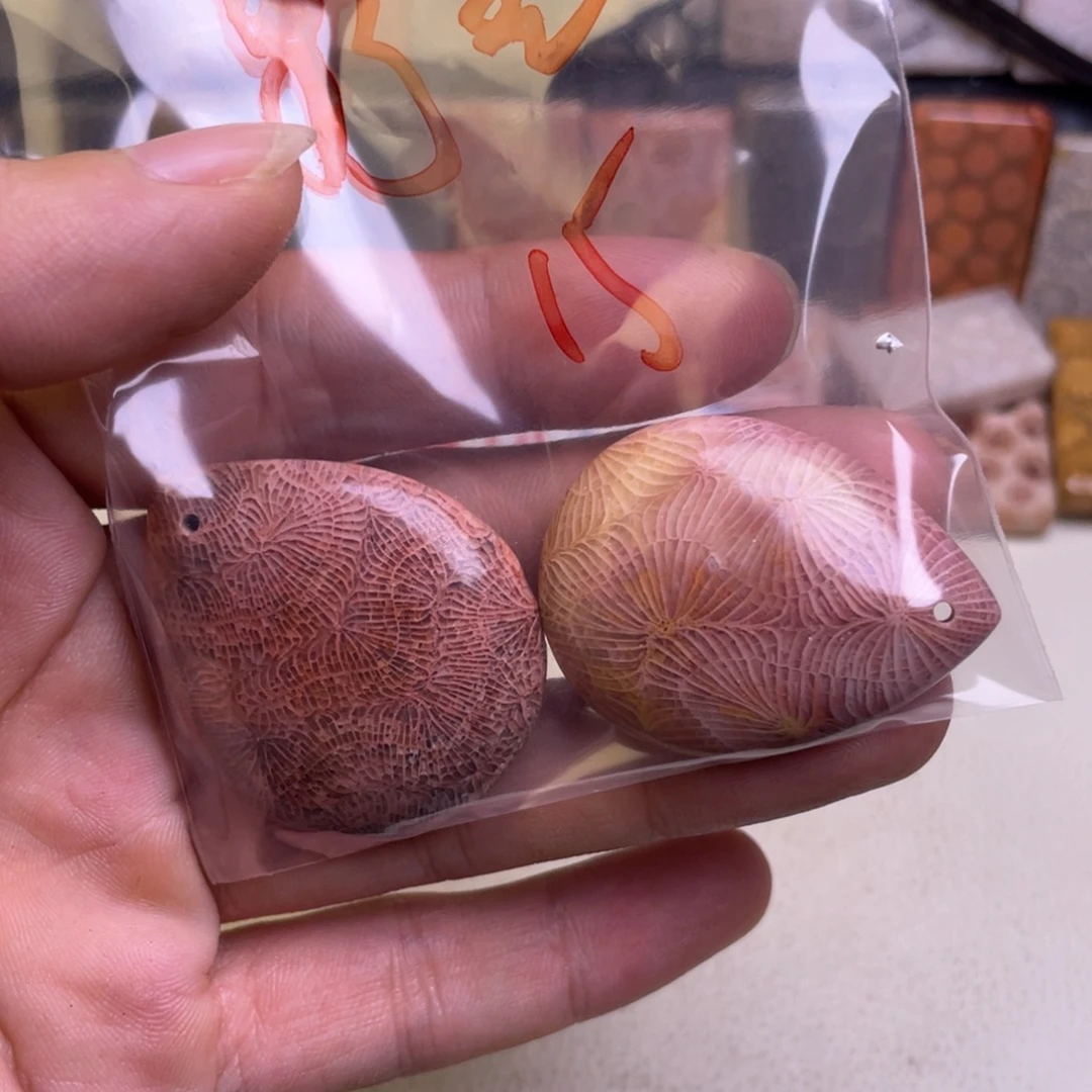 野***数合金吊坠硅化玉精品8