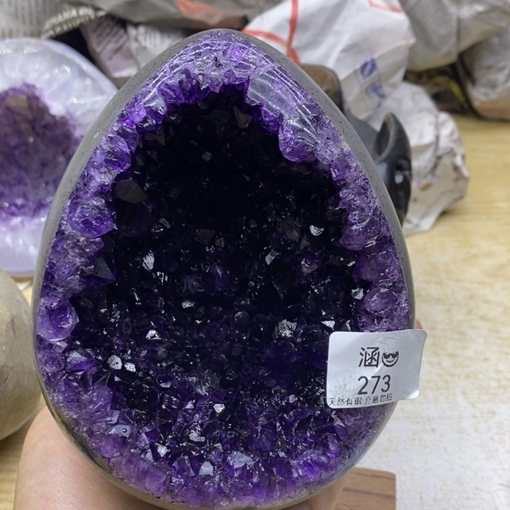 未镶嵌紫晶大型摆件（非配饰）奕*