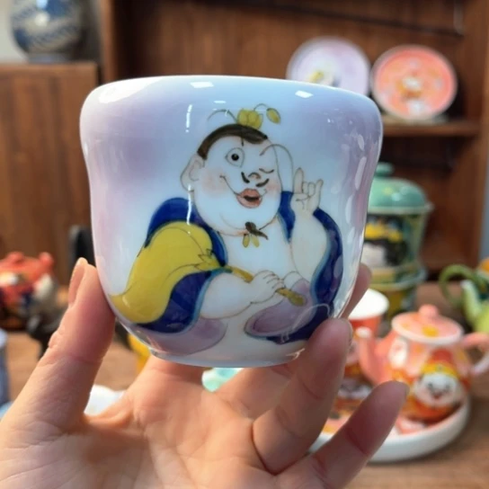 瓦当景德镇釉下手绘陶瓷