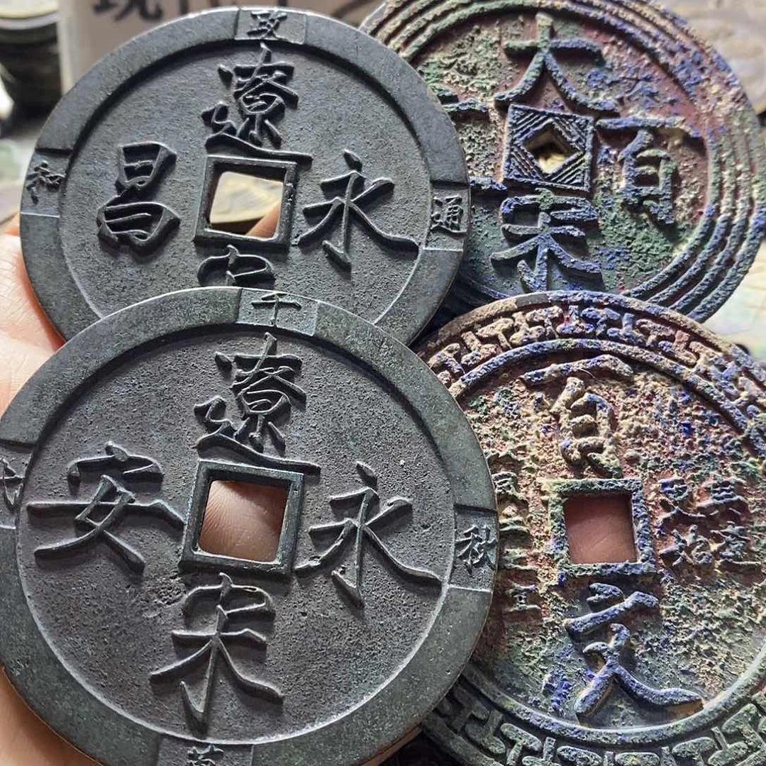 槐***师铜文创用品现代工艺品160