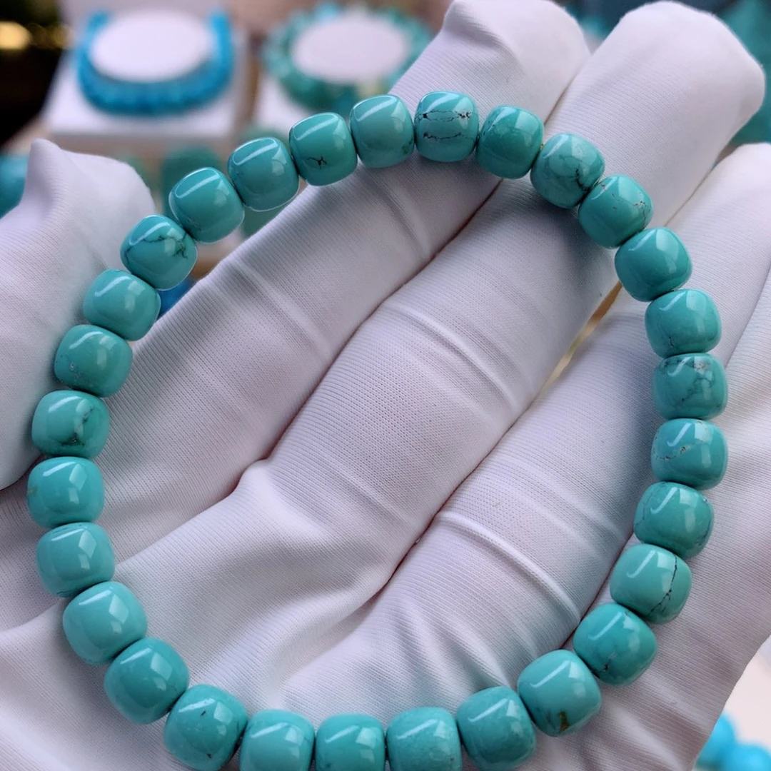 绿松石未镶嵌挂件