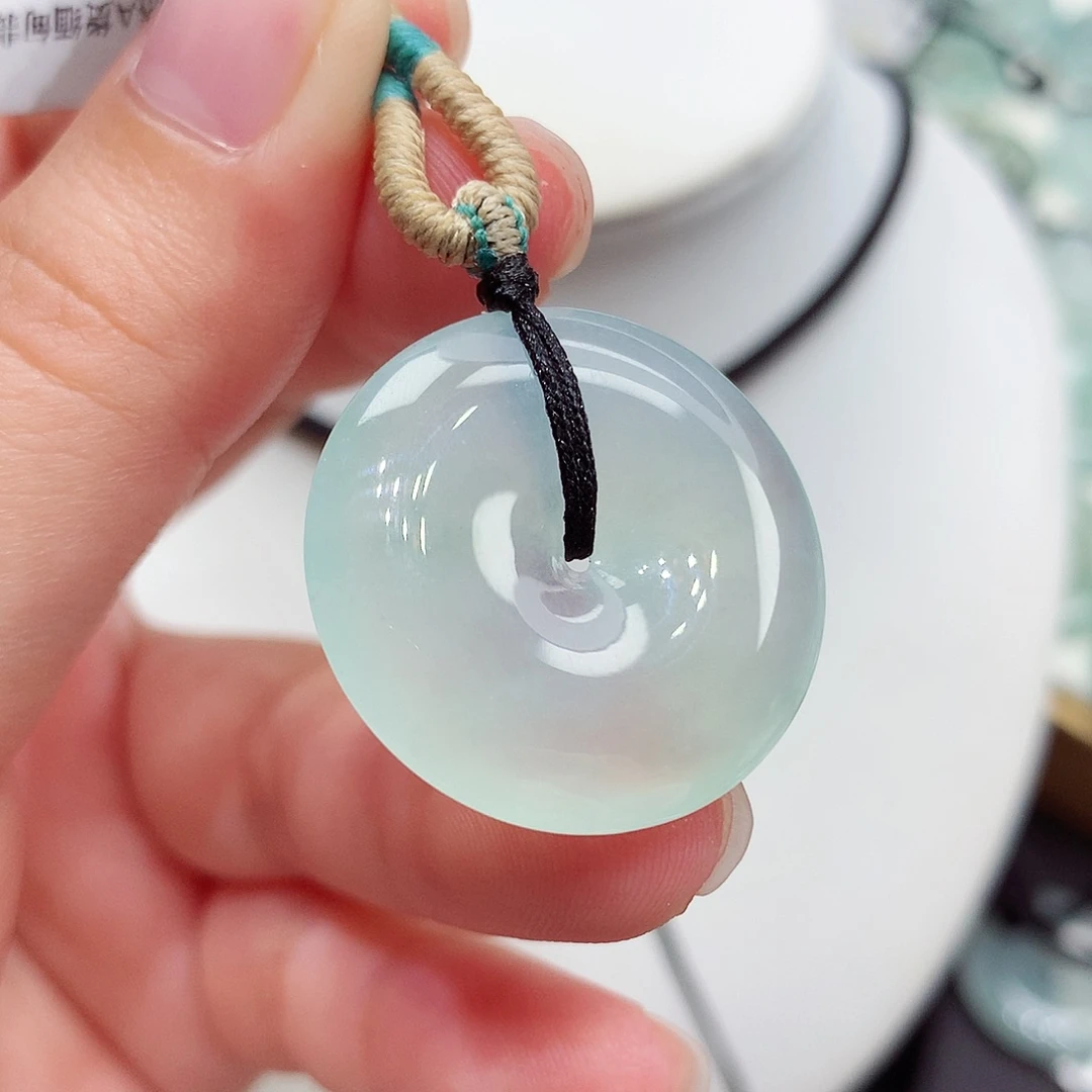 颈饰未镶嵌翡翠翡翠31，25.6/4.8