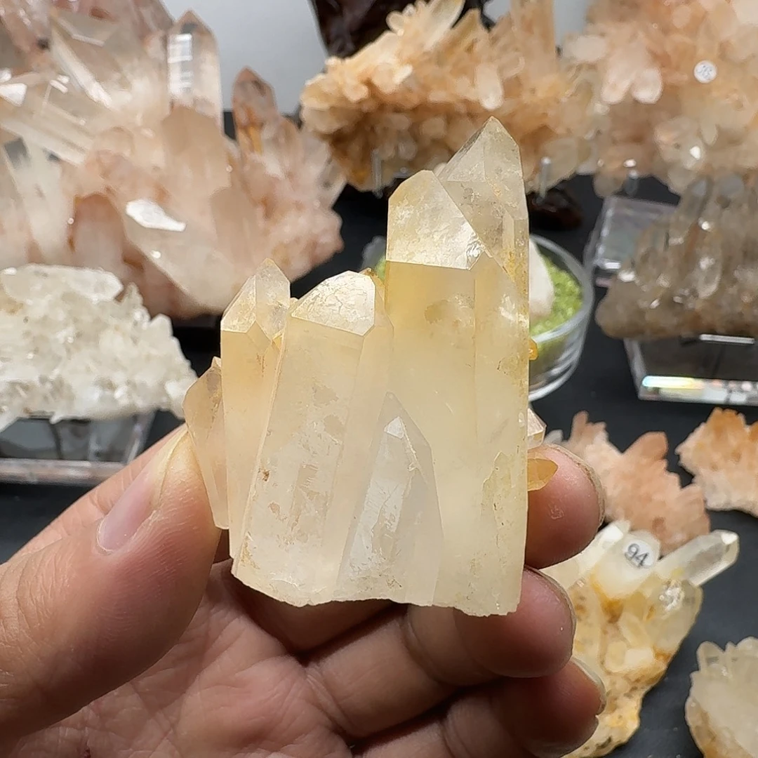 水晶珠宝半成品银S925镶嵌52