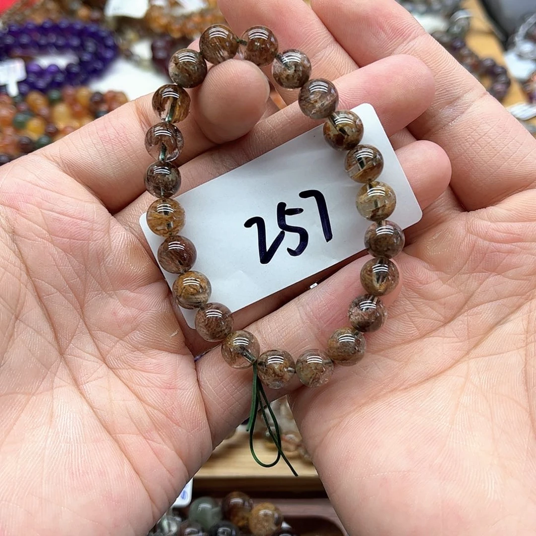 水晶手串未镶嵌天然