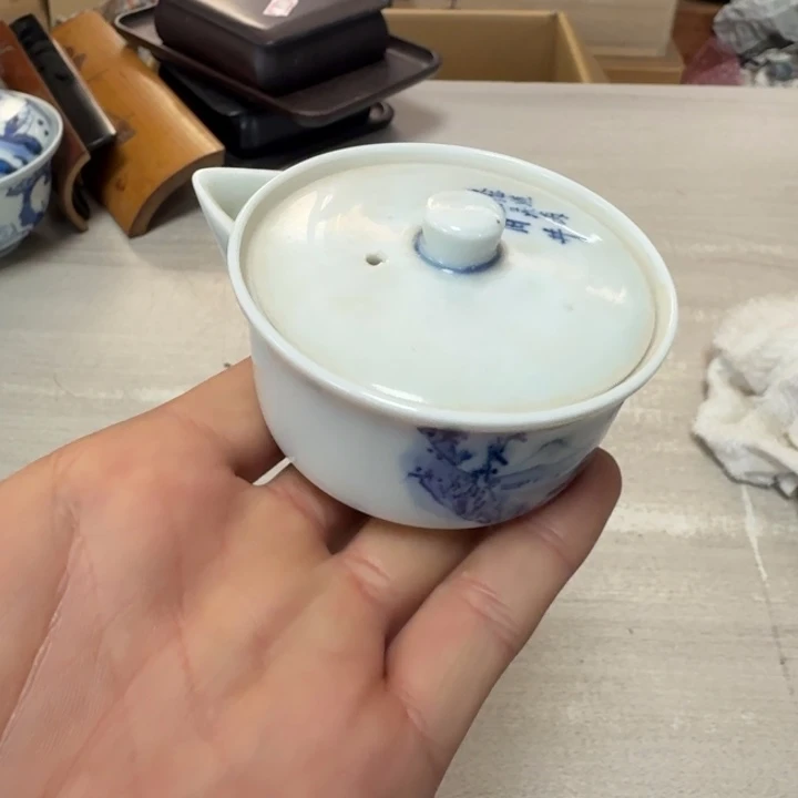 瓷片茶道具工艺品