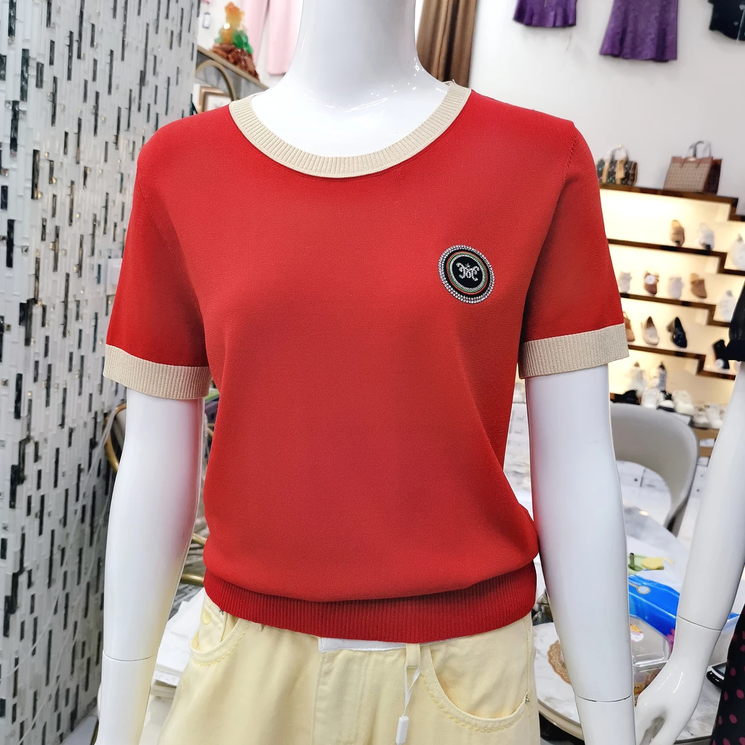 768610 A货简约时尚圆领上衣