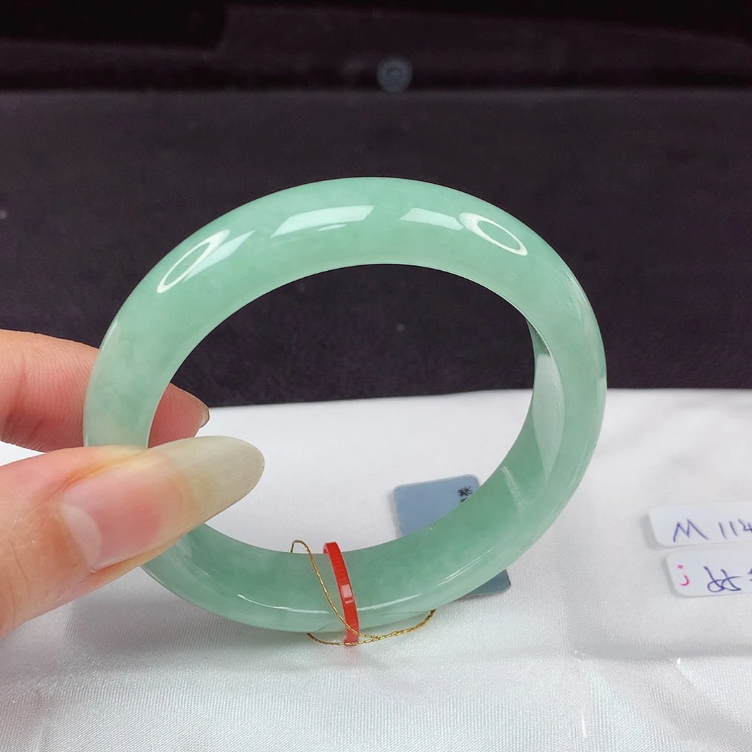 翡翠手镯未镶嵌55圈017