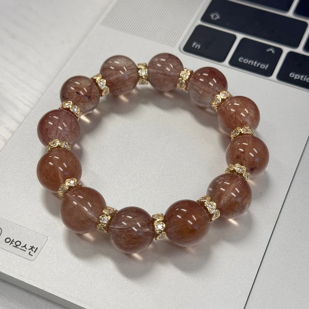 【佳设计款仅一条】关闭烦恼 开启搞钱模式 水晶手链YXGZB7782