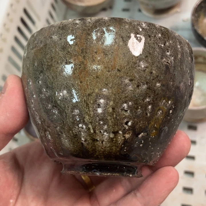 柴烧杯子宝瓶大放漏。