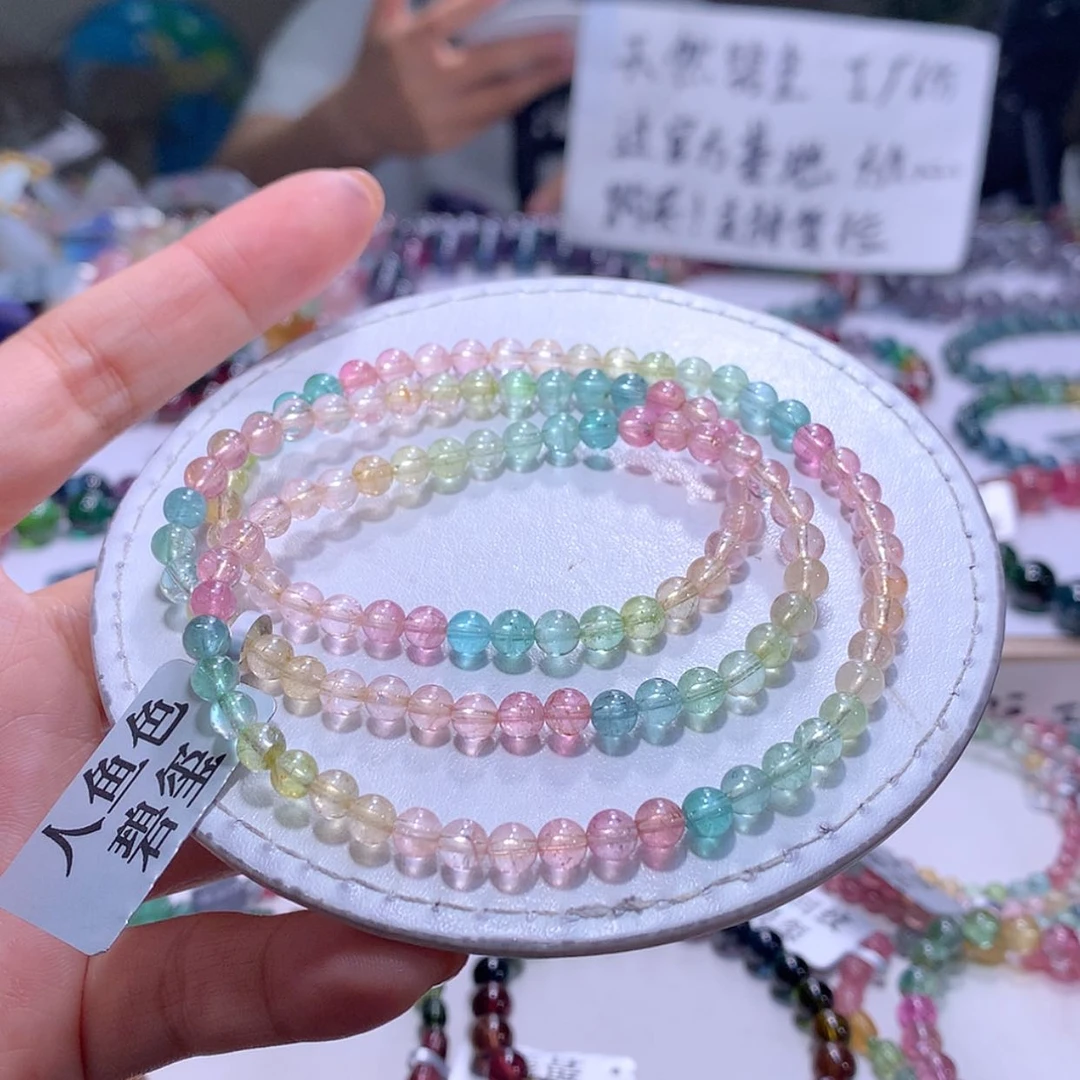 【闪购商品】未镶嵌手串碧玺4.8m