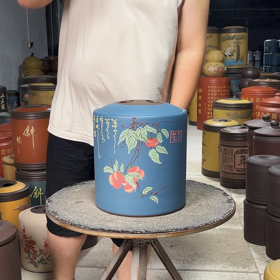 紫砂茶叶罐茶叶罐