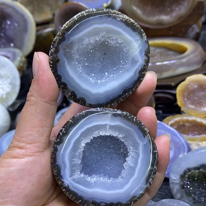 未镶嵌珠宝半成品紫晶lan jing pen