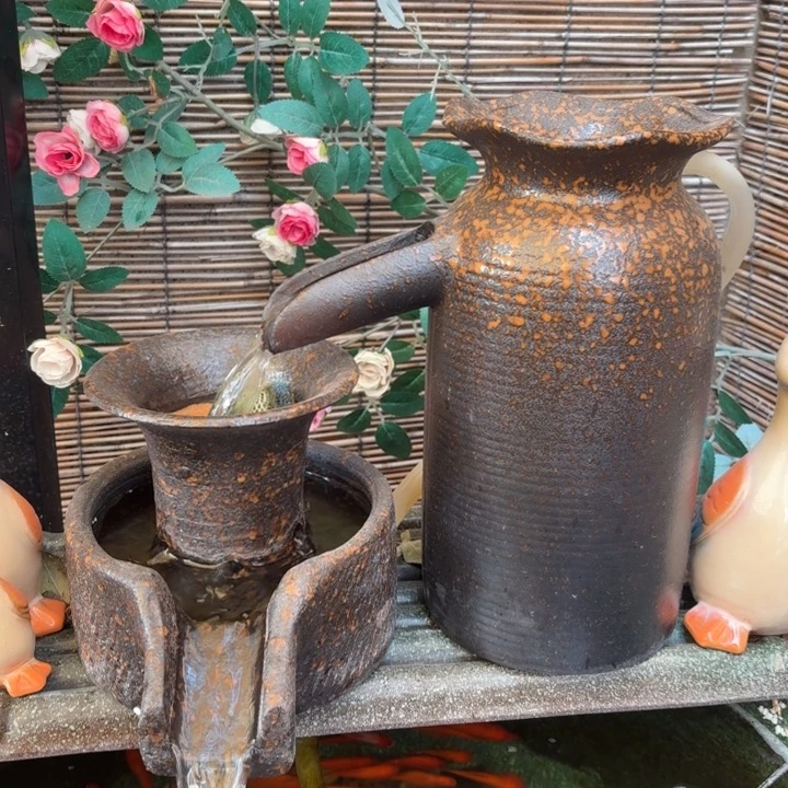 粗陶口径13/27，13/15/15➕10W水泵➕水管