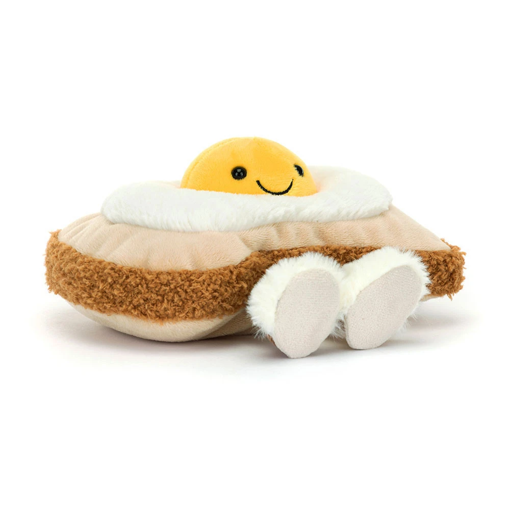 JELLYCAT趣味艾格兰太窝蛋吐司毛绒玩具12cm jellycat玩偶
