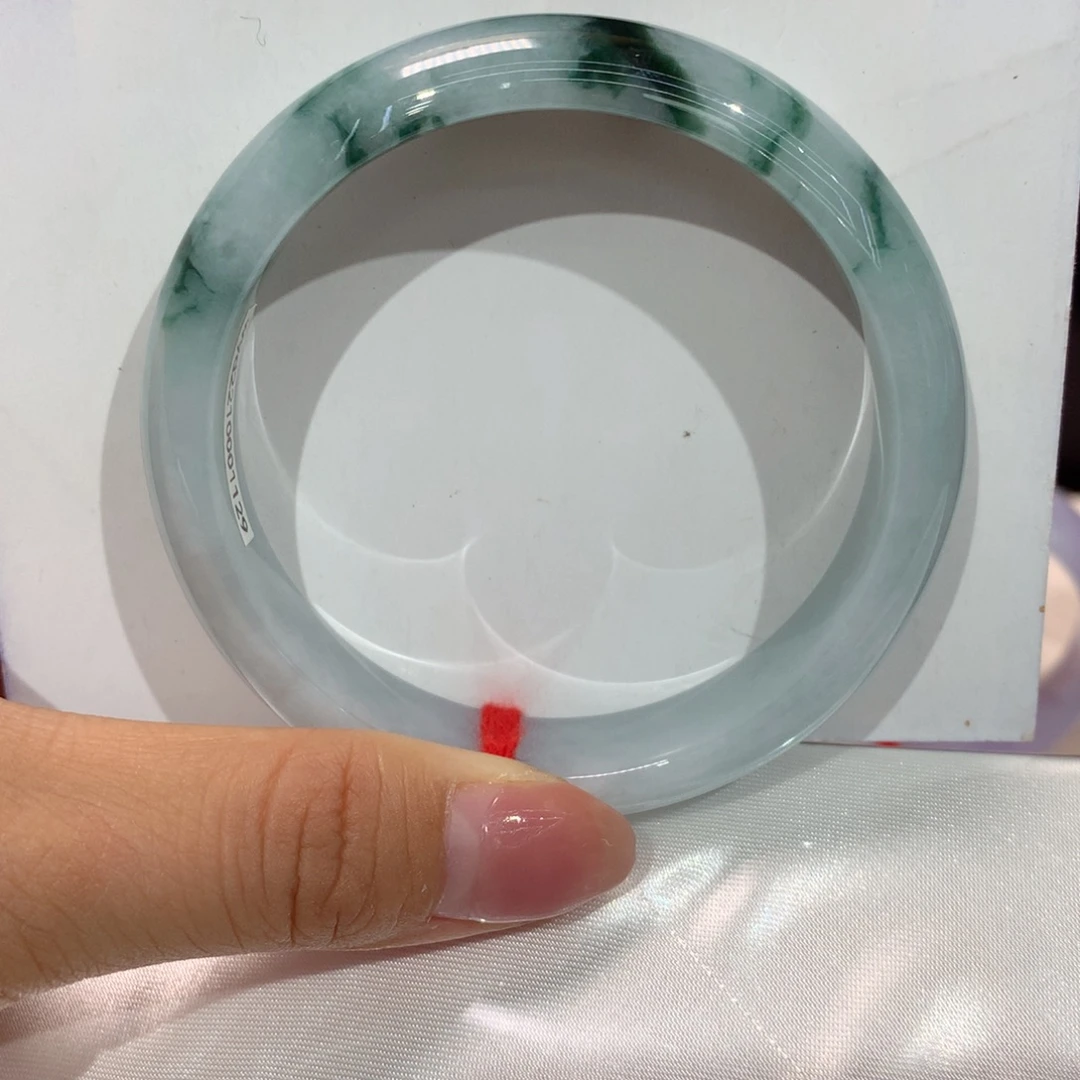 翡翠未镶嵌手镯纯天然12