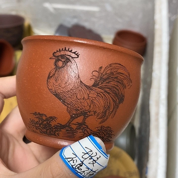 茶杯紫砂瑕疵不退不换
