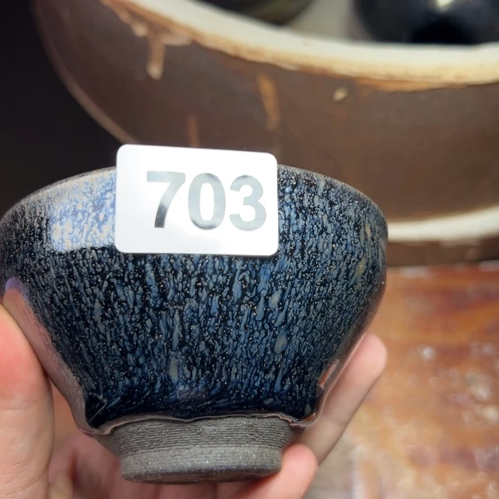 茶盏柴烧建盏全手工703