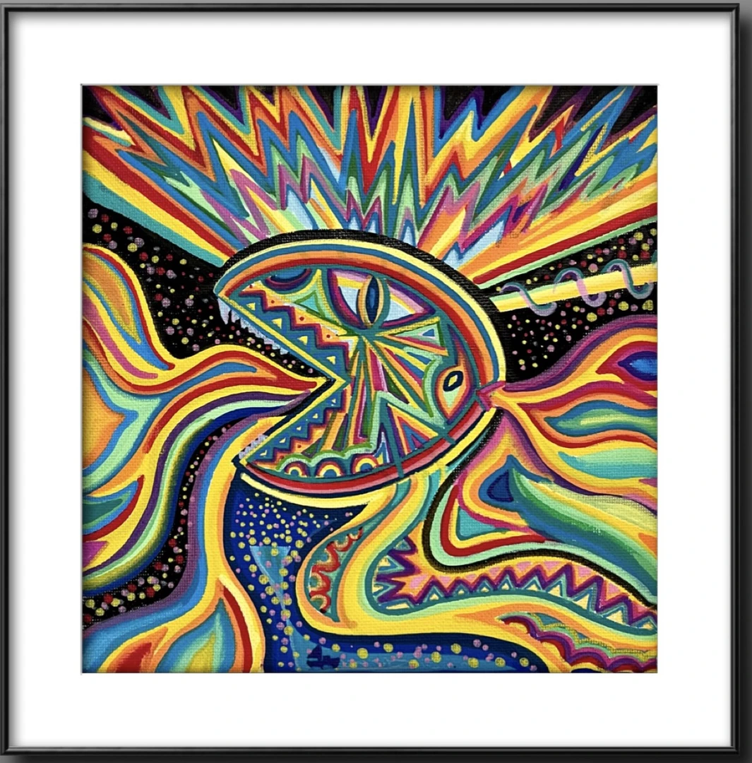 《蛇年要旺》俄罗斯画家莎莎收藏级艺术微喷复刻版画限量