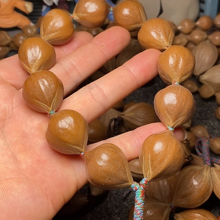 橄榄核手串短圆手持24