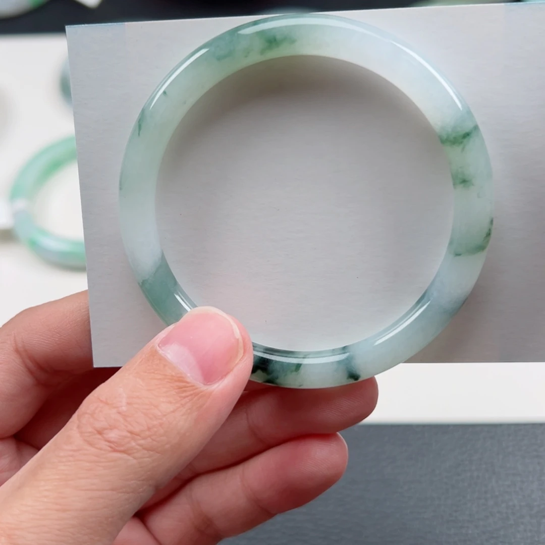 未镶嵌手镯翡翠53.9*6.5*6.8