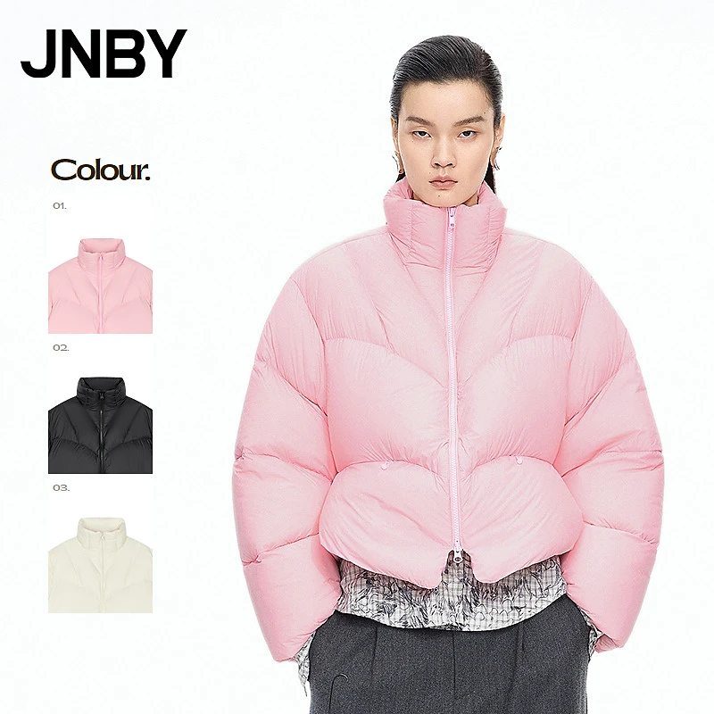 【商场同款】JNBY/江南布衣25冬新品羽绒服立领长袖5PAC10950
