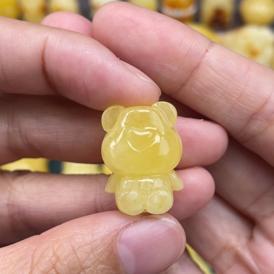 裸石琥珀未镶嵌蜜蜡