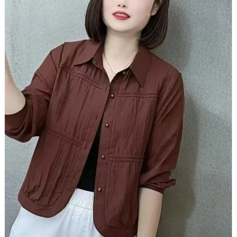 2025百搭外套气质洋气新款质感长袖时尚休闲显瘦宽松韩版673