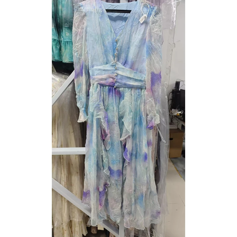 【禾枫原创表弟】重磅100桑蚕丝真丝连衣裙HFFG2025-1