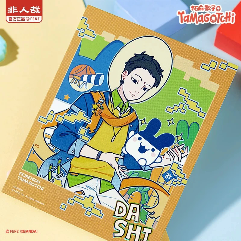 非人哉X拓麻歌子联名 拍立得盲盒透明镭射UV收藏卡牌原创动漫周边
