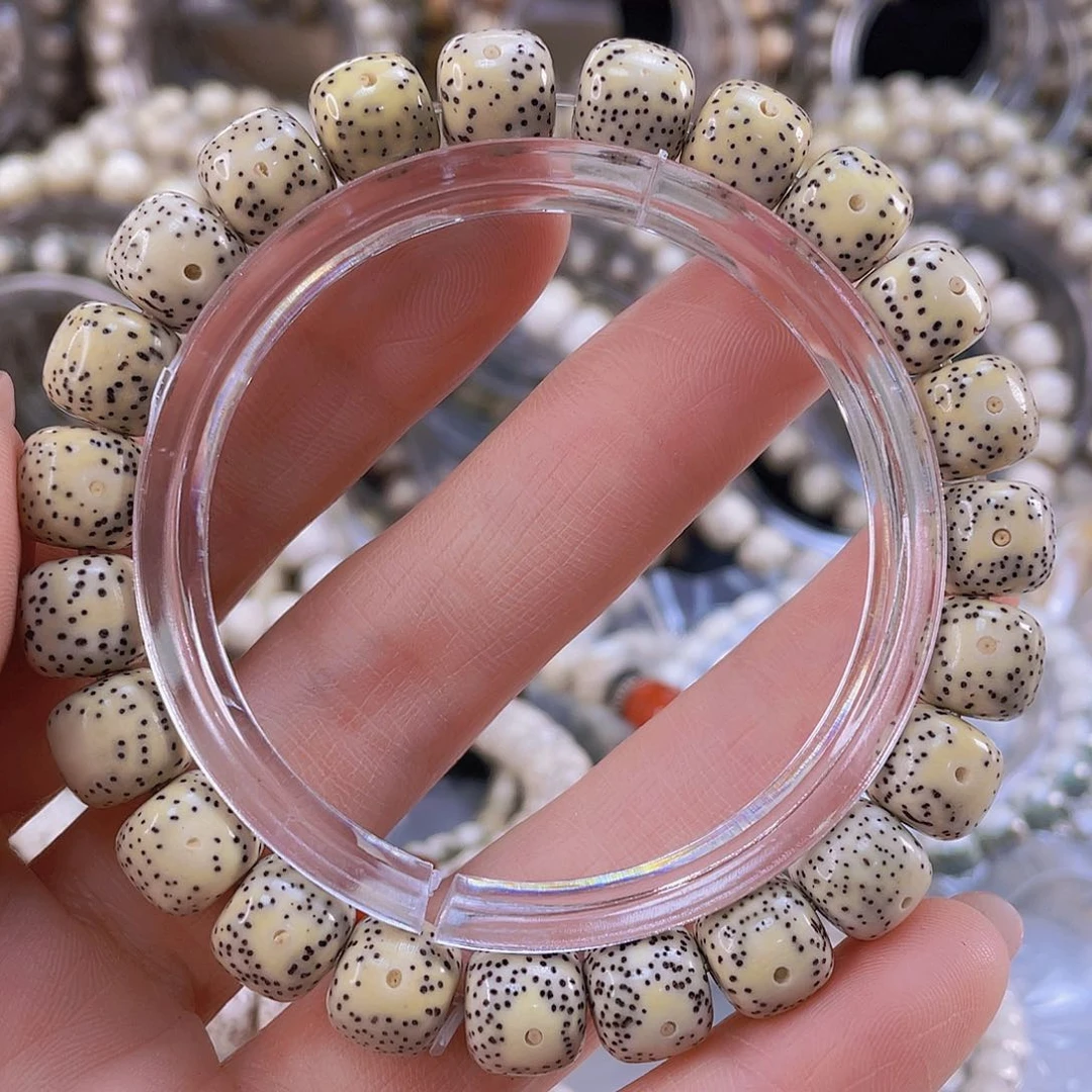 星月菩提手串石玉料氧化特价10*9