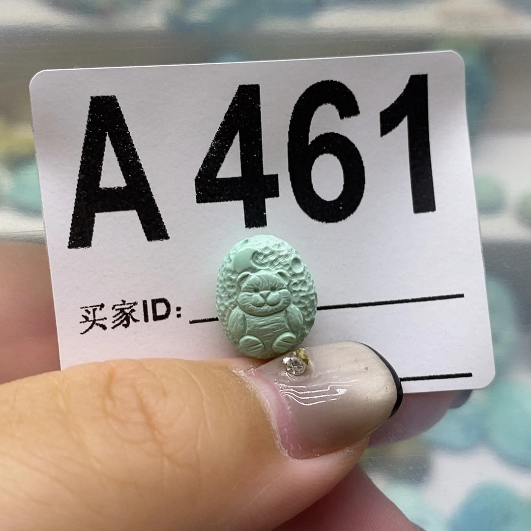 绿松石未镶嵌绿松石配饰定制