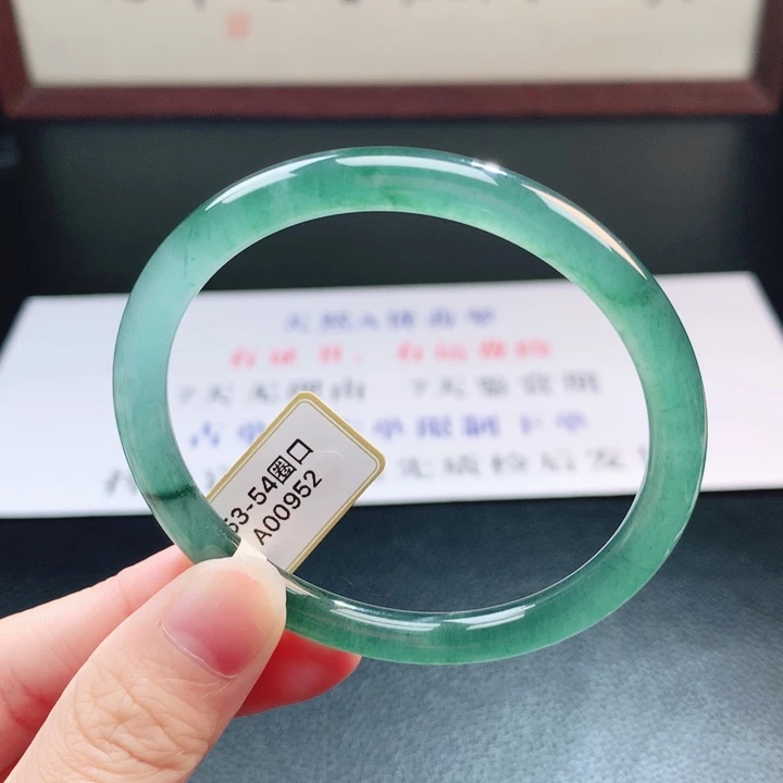 翡翠未镶嵌手镯翡翠手镯21