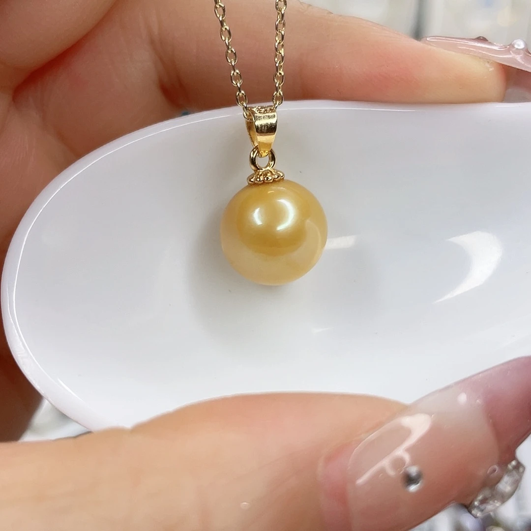 淡水珍珠未镶嵌吊坠(赠链)