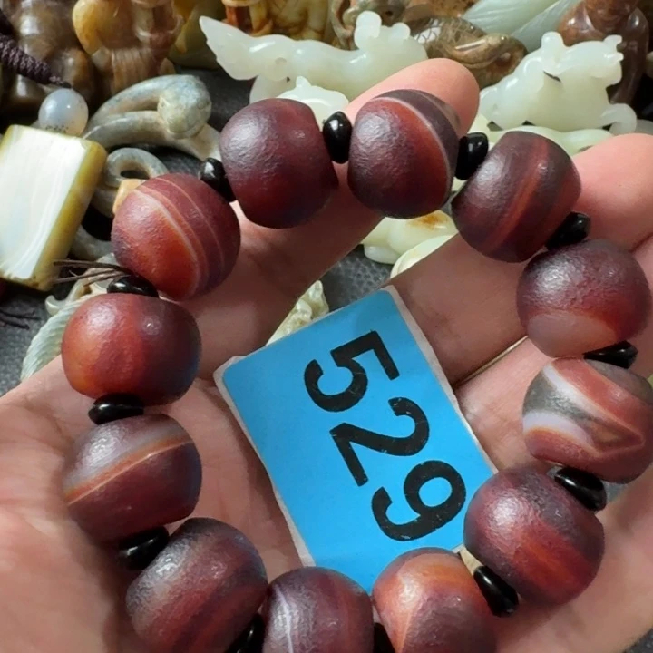 玛瑙/玉髓颈饰合金古*钰