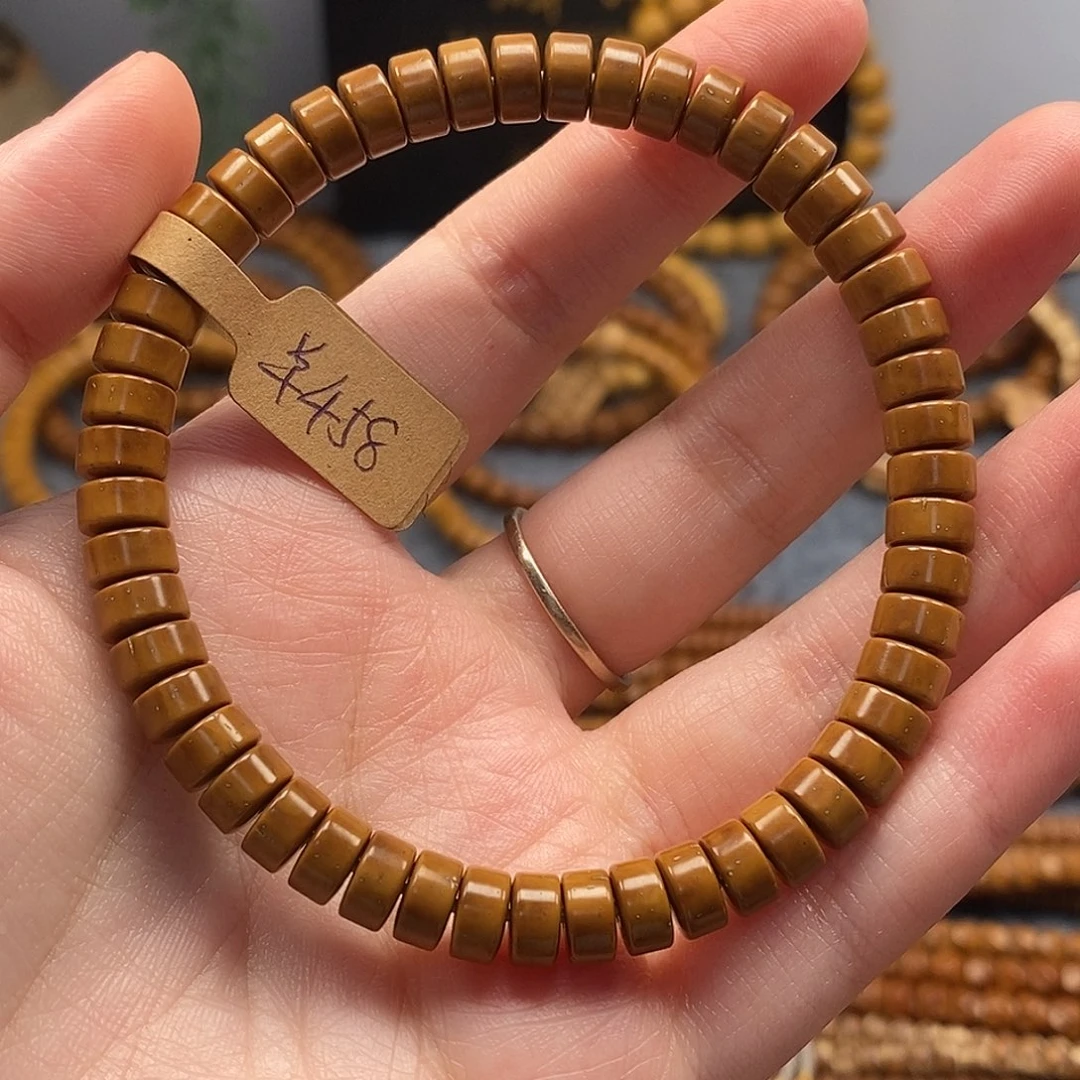 紫金鼠手串鼠尖料药片单圈7x4